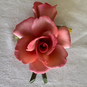 Capodimonte Italian 2-bud Rose